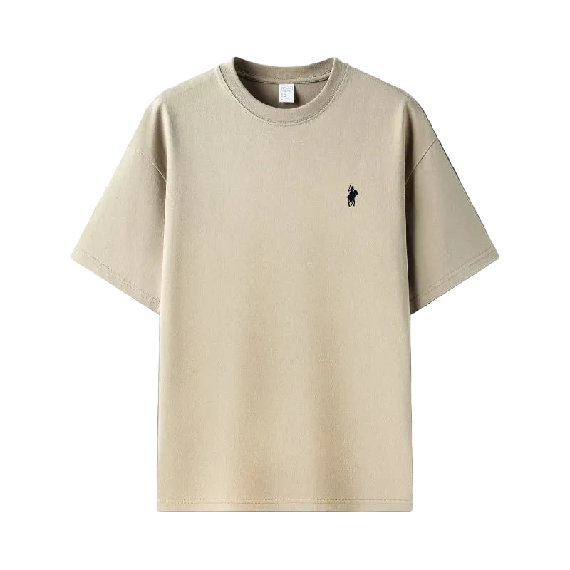 Classic Crest Cotton T-Shirt.