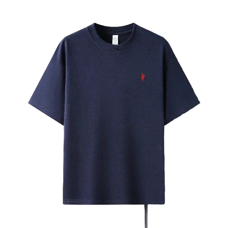 Classic Crest Cotton T-Shirt.