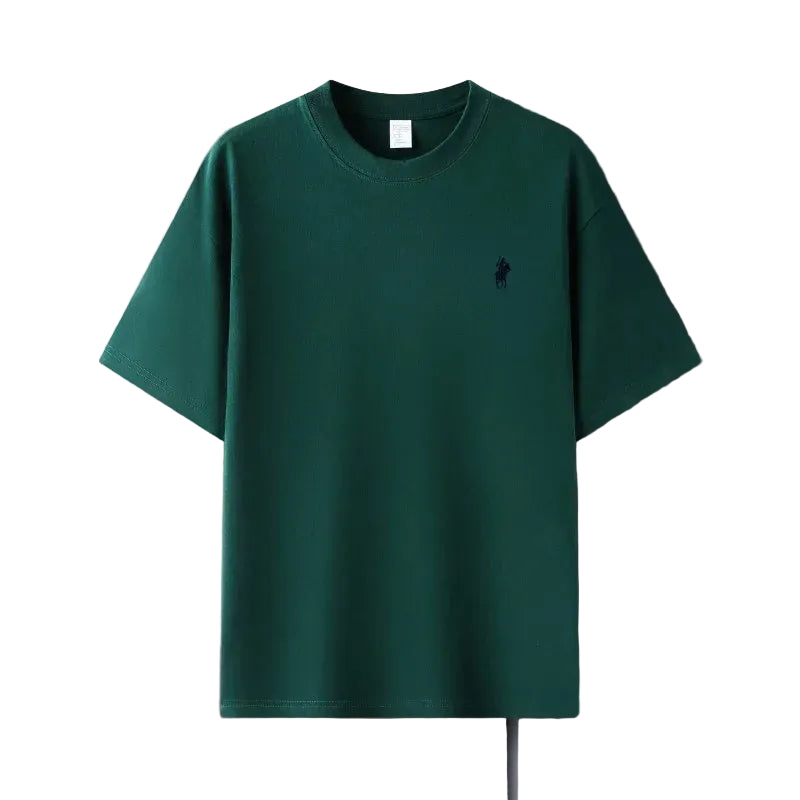 Classic Crest Cotton T-Shirt.